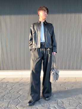 「tk.TAKEO KIKUCHI（ティーケータケオキクチ）のアイテム」を使った、りょうたさん（メンズ・183cm）の冬コーディネート