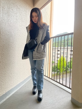 Miyuさん（骨格ストレート・レディース・155cm）の秋コーディネート