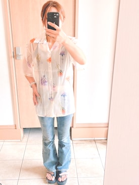 「MURUA（ムルーア）のアイテム」を使った、keroriinさん（レディース・163cm）の秋コーディネート