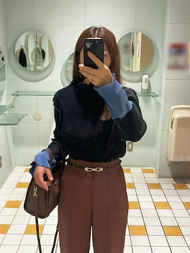 「PAGEBOY（ページボーイ）のアイテム」を使った、keroriinさん（骨格ウェーブ・レディース・161cm）の秋コーディネート