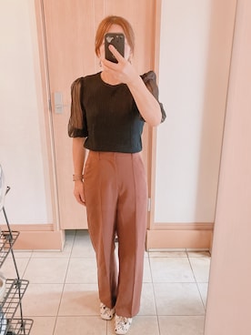 「PAGEBOY（ページボーイ）のアイテム」を使った、keroriinさん（骨格ウェーブ・レディース・163cm）の秋コーディネート