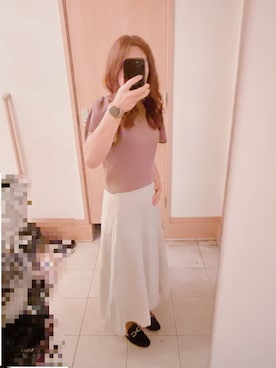 「fifth（フィフス）のアイテム（ニット/セーター）」を使った、keroriinさん（レディース・163cm）の秋コーディネート