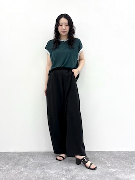 「HIMIKO（ヒミコ）のアイテム」を使った、ayaさん（レディース・158cm）の夏コーディネート