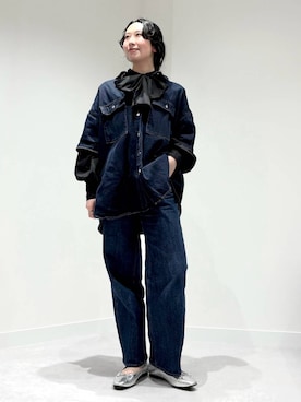 「HIMIKO（ヒミコ）のアイテム」を使った、ayaさん（レディース・158cm）の冬コーディネート