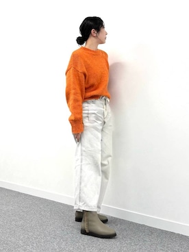 「HIMIKO（ヒミコ）のアイテム」を使った、ayaさん（レディース・158cm）の冬コーディネート