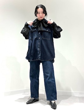 「HIMIKO（ヒミコ）のアイテム」を使った、ayaさん（レディース・158cm）の冬コーディネート