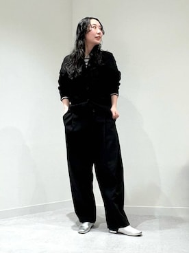 「HIMIKO（ヒミコ）のアイテム」を使った、ayaさん（レディース・158cm）の冬コーディネート