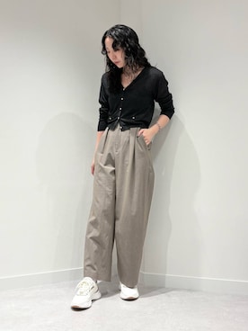 「HIMIKO（ヒミコ）のアイテム」を使った、ayaさん（レディース・158cm）の秋コーディネート