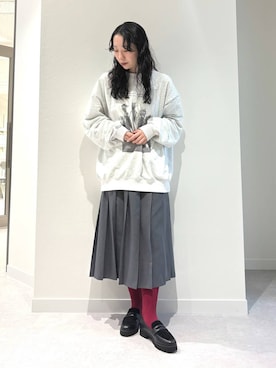 「HIMIKO（ヒミコ）のアイテム」を使った、ayaさん（レディース・158cm）の冬コーディネート