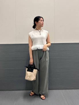 「URTECH」｜「アイテム（アクセサリー）」を使った、sasakiさん（レディース・161cm）の夏コーディネート