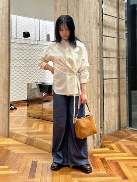 「URBAN RESEARCH ROSSO（アーバンリサーチロッソ）のupper hights　THE LAYLA（デニムパンツ）」を使った、sasakiさん（レディース・161cm・30代）の秋コーディネート