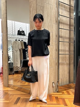 「アイテム（パンプス）」を使った、sasakiさん（レディース・161cm・30代）の夏コーディネート