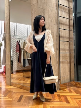 「アイテム（ジャケット/アウター）」を使った、sasakiさん（レディース・161cm・30代）の夏コーディネート
