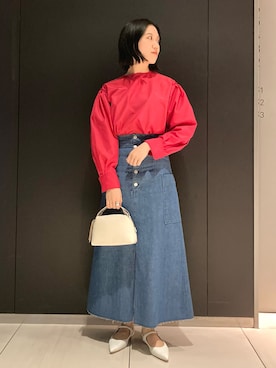 sasakiさん（レディース・161cm）の春コーディネート