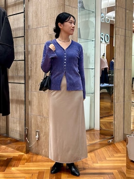 「アイテム（その他シューズ）」を使った、sasakiさん（レディース・161cm・30代）の秋コーディネート