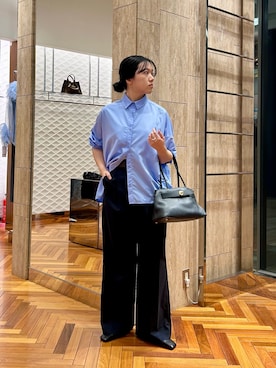 「アイテム（ハンドバッグ）」を使った、sasakiさん（レディース・161cm・20代）の夏コーディネート