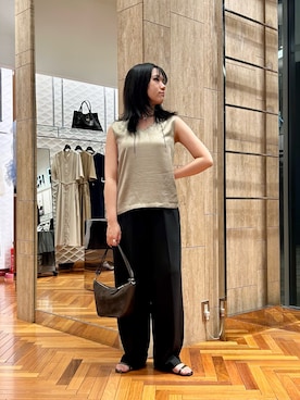 「アイテム（その他トップス）」を使った、sasakiさん（レディース・161cm・20代）の夏コーディネート