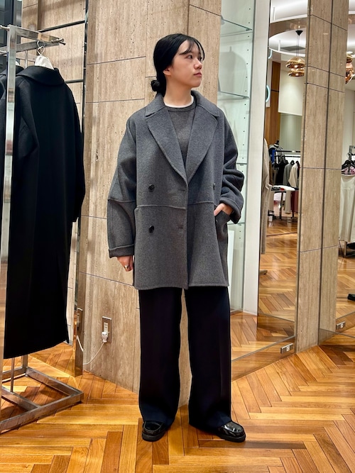 一部別注カラー』YENN DOUBLE FACE PEA COAT（ピーコート）｜URBAN