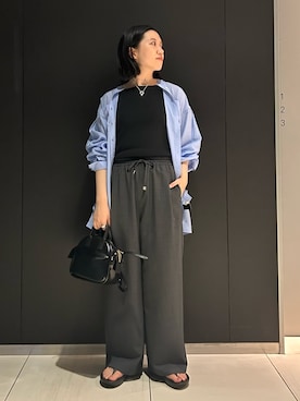 「URBAN RESEARCH ROSSO」｜「アイテム（アクセサリー）」を使った、sasakiさん（レディース・161cm）の夏コーディネート