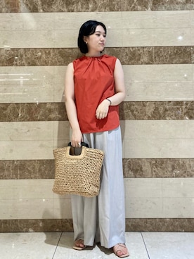 sasakiさん（レディース・161cm）の夏コーディネート