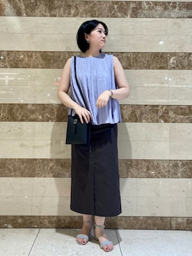 sasakiさん（レディース・161cm）の夏コーディネート