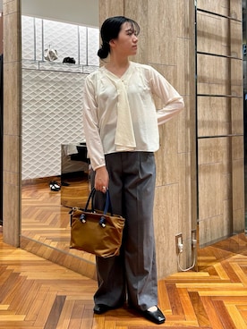 「オフィスカジュアル」｜sasakiさん（レディース・161cm・30代）の秋コーディネート