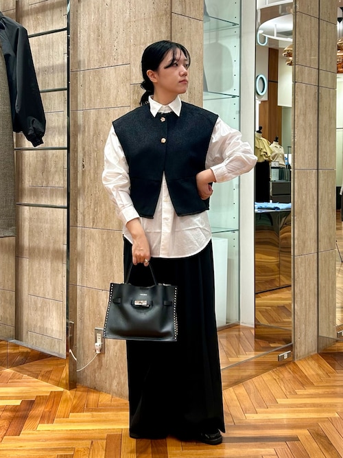 セール】CHIGNON ツイードショートベスト（ベスト）｜URBAN RESEARCH