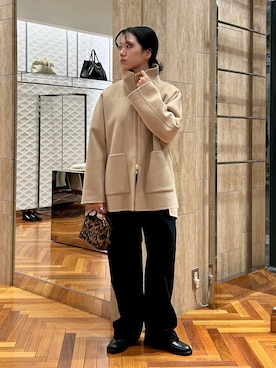 「アイテム（その他アウター）」を使った、sasakiさん（レディース・161cm・30代）の秋コーディネート