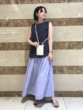 sasakiさん（レディース・161cm）の夏コーディネート