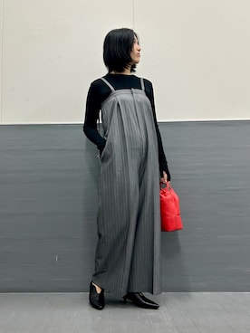 「URBAN RESEARCH ROSSO」｜「アイテム（オールインワン・サロペット）」を使った、sasakiさん（レディース・161cm）の夏コーディネート