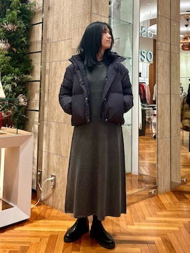 「URBAN RESEARCH ROSSO WOMEN（アーバンリサーチ　ロッソ）のアイテム」を使った、sasakiさん（レディース・161cm）の冬コーディネート