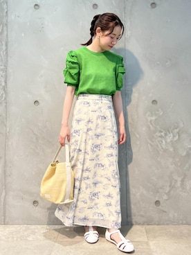 ななこさん（レディース・151cm）の春コーディネート