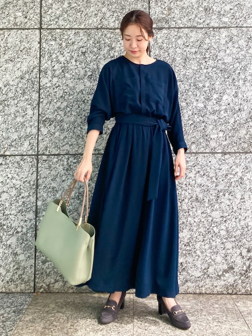 ななこ Rope Picnic ルミネ北千住 Rope Picnicのワンピースを使ったコーディネート Wear