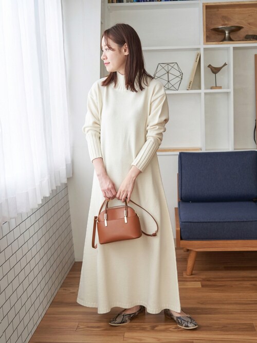 ななこ Rope Picnic ルミネ北千住 Rope Picnicのワンピースを使ったコーディネート Wear