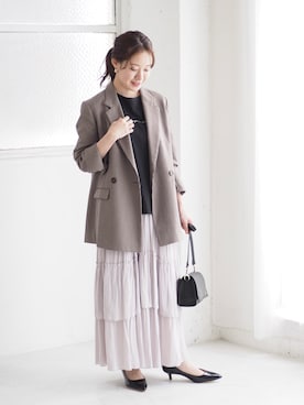 ななこさん（レディース・151cm）の秋コーディネート