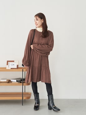 ななこさん（レディース・151cm）の秋コーディネート