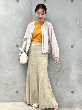 ななこさん（レディース・151cm）の春コーディネート