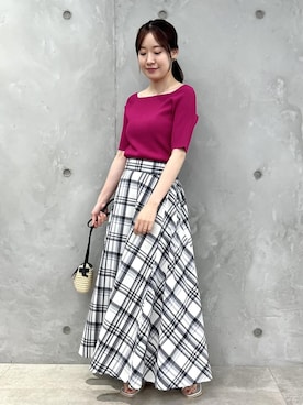 ななこさん（レディース・151cm）の夏コーディネート