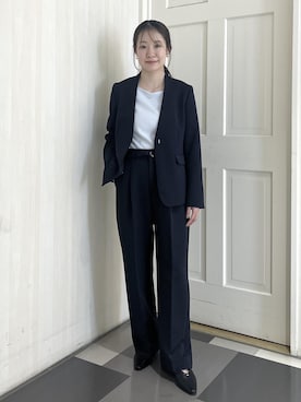 ななこさん（レディース・151cm）の春コーディネート