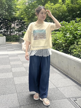 ななこさん（レディース・151cm）の夏コーディネート