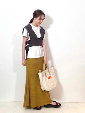 ななこさん（レディース・151cm）の夏コーディネート