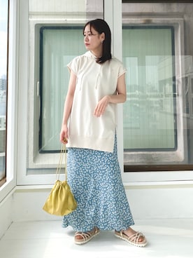 ななこさん（レディース・151cm）の夏コーディネート