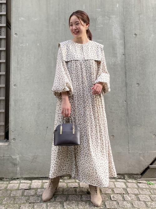 ななこ Rope Picnic ルミネ北千住 Rope Picnicのワンピースを使ったコーディネート Wear