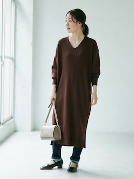 ななこさん（レディース・151cm）の秋コーディネート