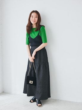 ななこさん（レディース・151cm）の春コーディネート