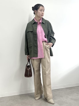 ななこさん（レディース・151cm）の春コーディネート