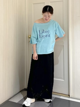 「アイテム（シューズ）」を使った、ななこさん（レディース・151cm・20代）の夏コーディネート