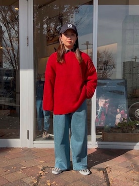 Sayakaさん（レディース・150cm）の冬コーディネート