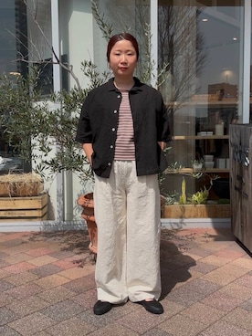 「vans」｜Sayakaさん（レディース・150cm）の春コーディネート