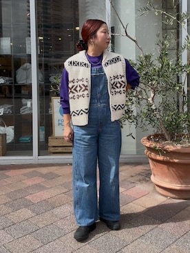 「カウチン」｜Sayakaさん（レディース・150cm）の秋コーディネート